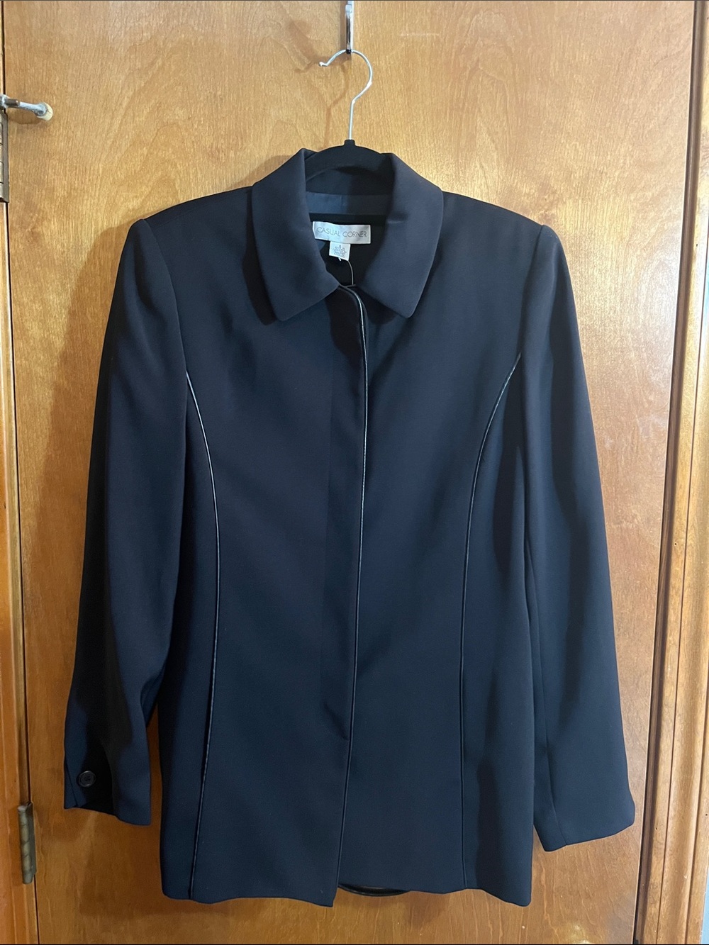 Casual Corner Size 8 Black Women's Blazer Jacket - Bundle for Free Shipping